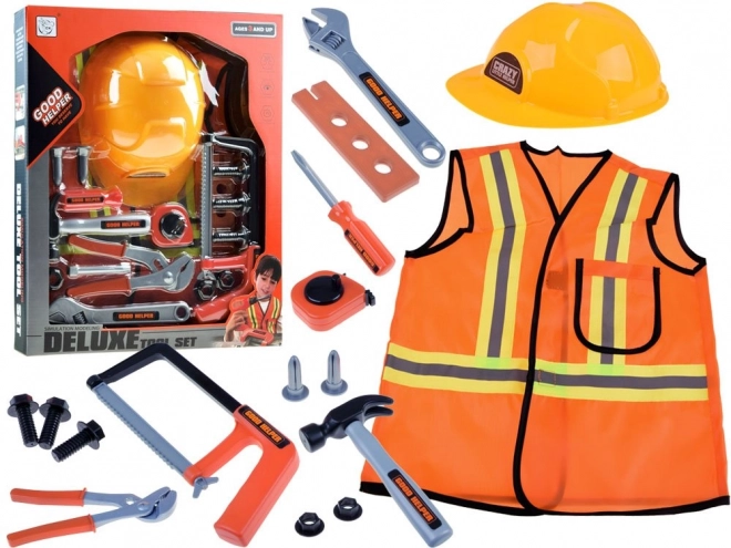 Little Builder Costume and Tool Set