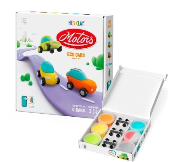 Eco Cars Modeling Clay Set