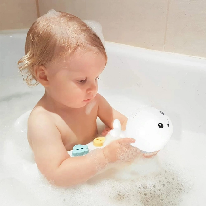 Whale Bath Fountain Toy – white