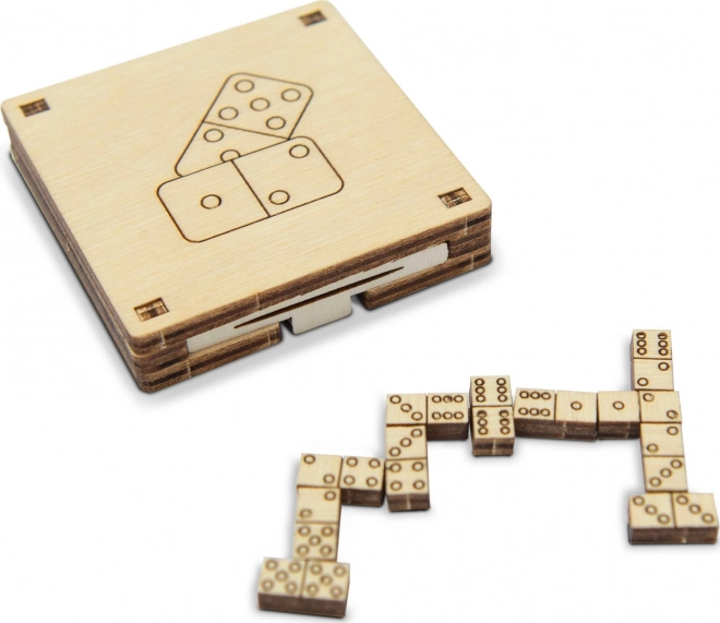 Wooden 3d Domino Puzzle