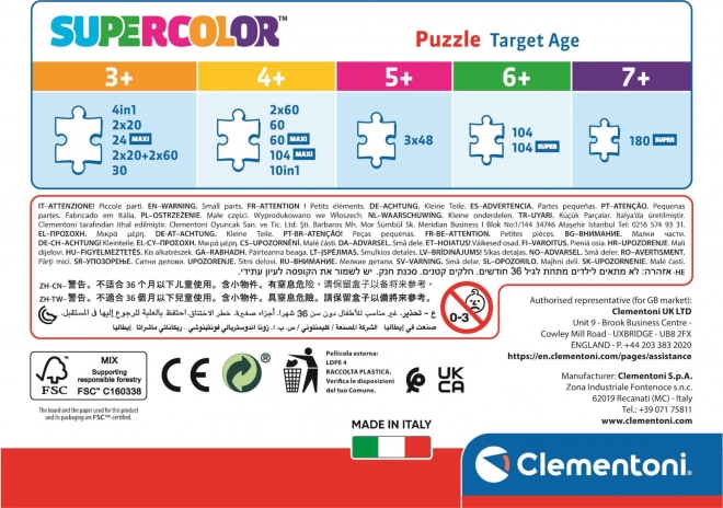 Clementoni Animal Farm Puzzle 30 Pieces