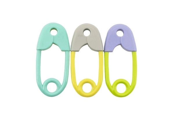 Baby Rattle Safety Pin