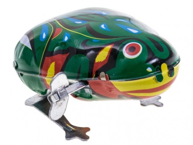 Wind-Up Metal Frog