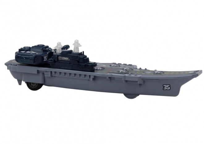 Aircraft Carrier Military Ship Toy with Aircrafts