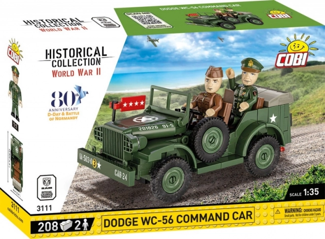 Dodge WC-56 Command Car Building Blocks