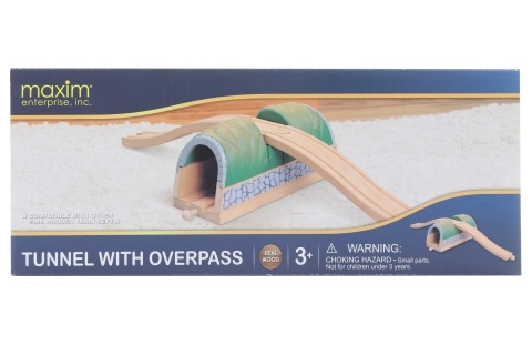 Train Set Tunnel with Overpass