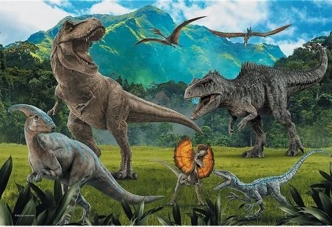 Dinosaurs Jurassic Park Puzzle