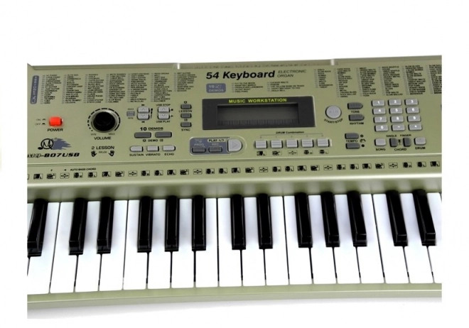 Children's Musical Keyboard with Microphone