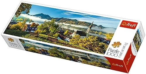 Trefl Panoramic Puzzle Lake Schliersee, Germany 1000 Pieces