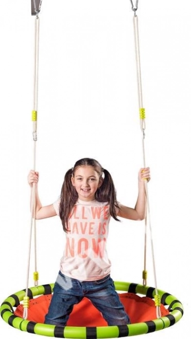 Orange Foldable Nest Swing