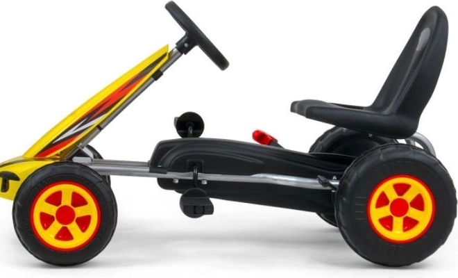 Go-kart a pedali Viper – rosso