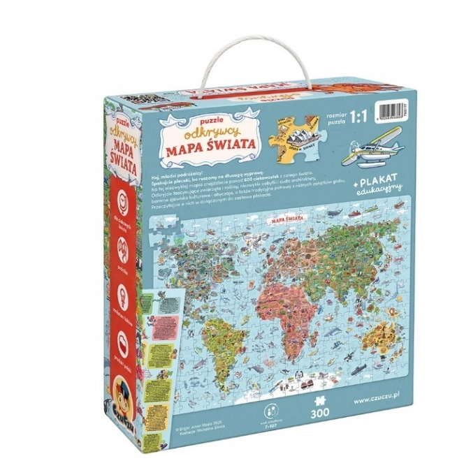 Explorer Puzzle - World Map