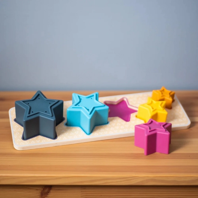 Interactive Stacking and Bath Puzzle Stars