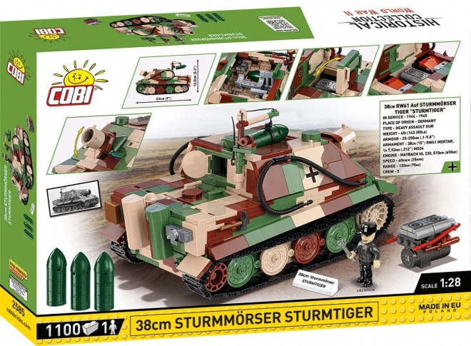 Building Blocks Sturmtiger Tank Model