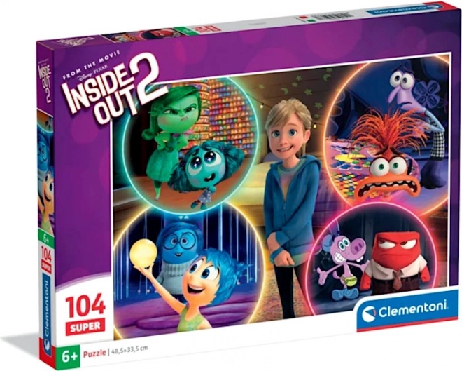 Clementoni puzzle Inside Out 2: Riley and Her Emotions 104 Pieces