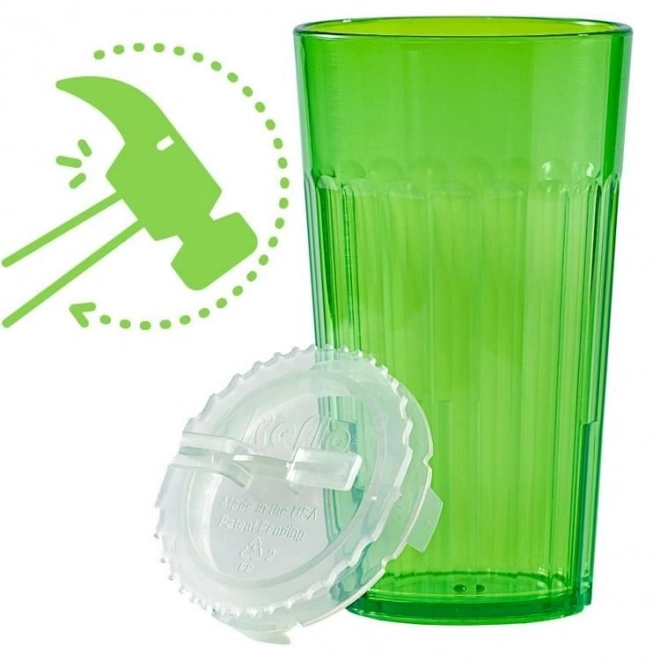 Reflo unbreakable children's training cup green