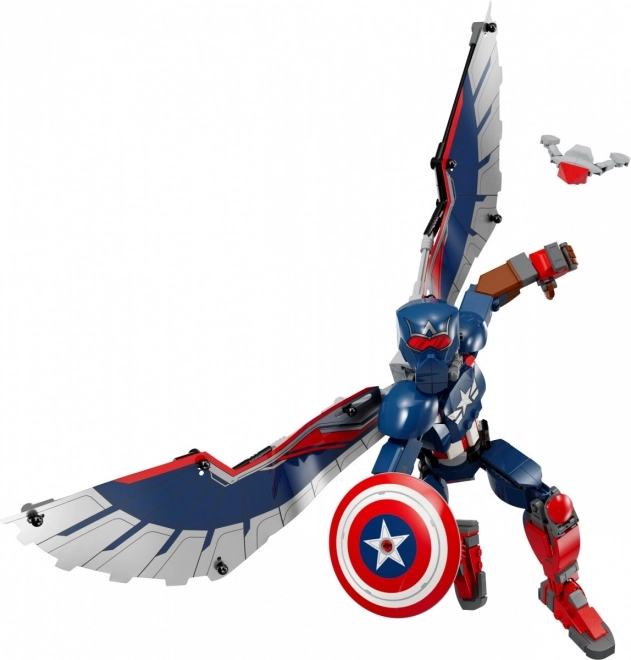 Lego Marvel Captain America Wings Figure