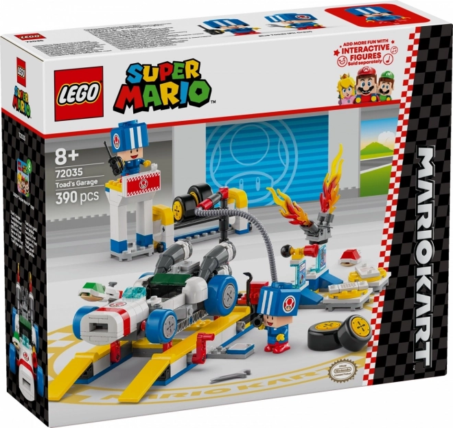 Lego Super Mario Kart Toad's Garage