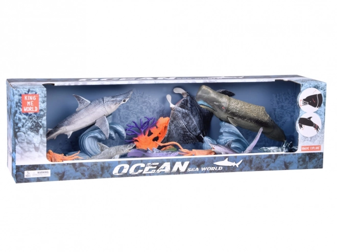 Sea Animal Figurine Set