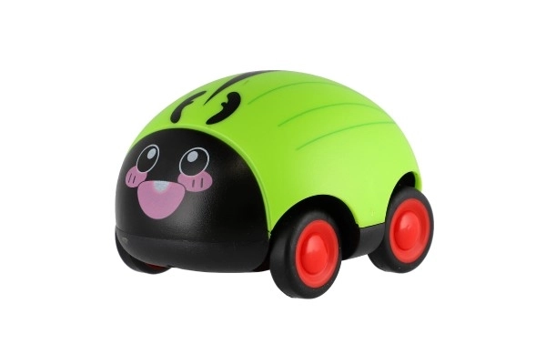 Plastic wind-up toy beetle 9cm - 4 types