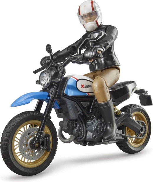 Autentikus Scrambler DUCATI 1:16 méretarányban