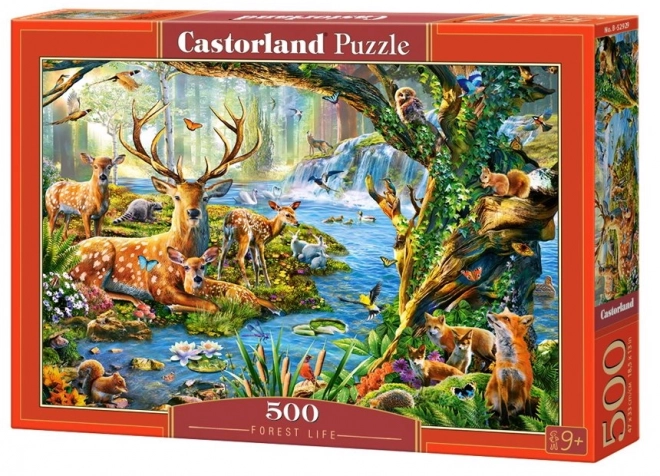 Forest Life Puzzle 500 Pieces