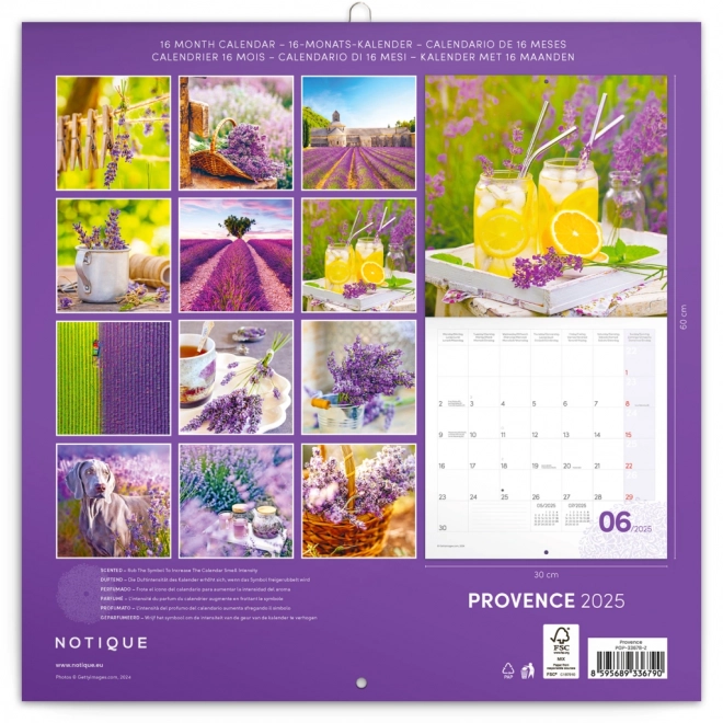 Scented Provence Calendar 2025