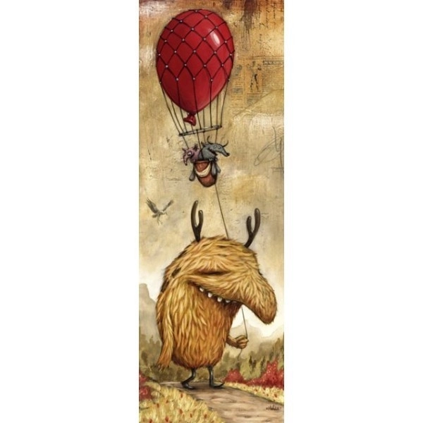 Heye Vertical Puzzle Zozoville: Red Balloon 1000 Pieces