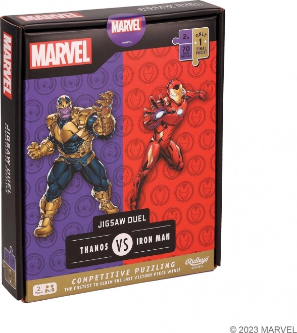 Marvel Avengers Puzzle Duel: Thanos vs Iron Man