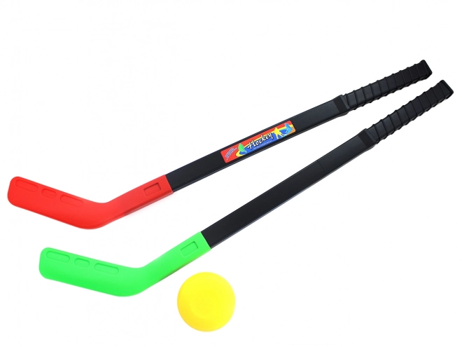 Hockey Sticks Set with Puck