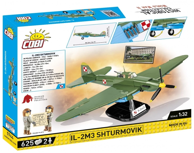 COBI II WW IL-2M3 Šturmovik Model Kit