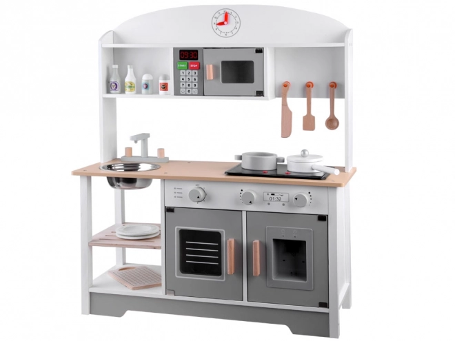 Large Wooden Kitchen Set for Kids