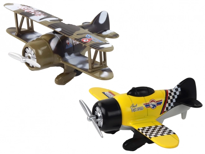 Colorful Aluminum Propeller Plane Set