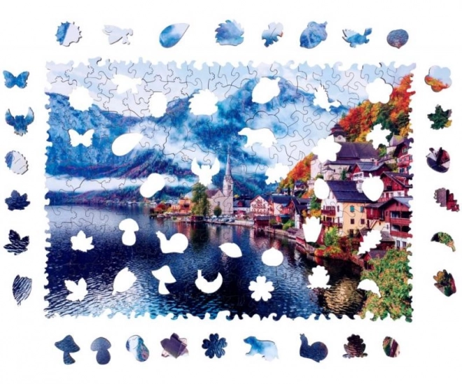 Wooden Puzzle Hallstatt Lake Austria 250 Pieces