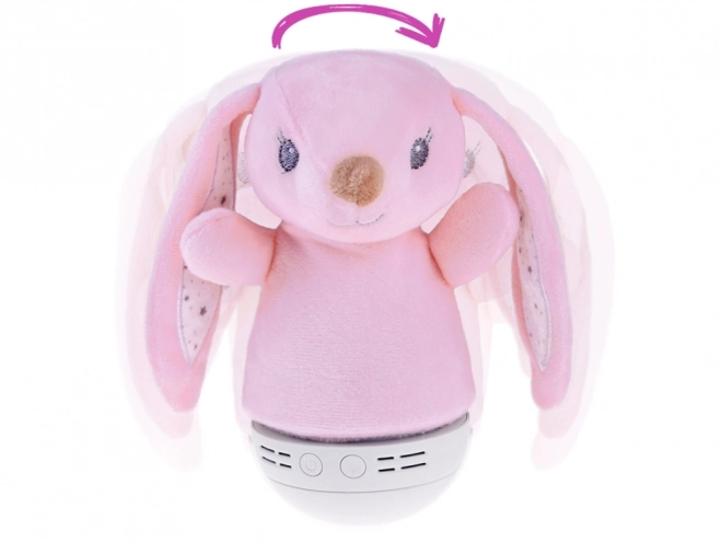 Plush Rabbit Night Light With Music Box