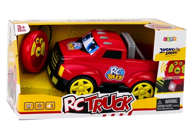 Remote Controlled Cartoon Car with Lights and Sounds