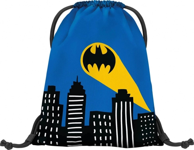 Batman Preschool Drawstring Bag Blue