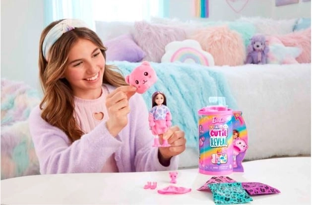 Barbie Cutie Reveal Chelsea Pastel Edition Bear