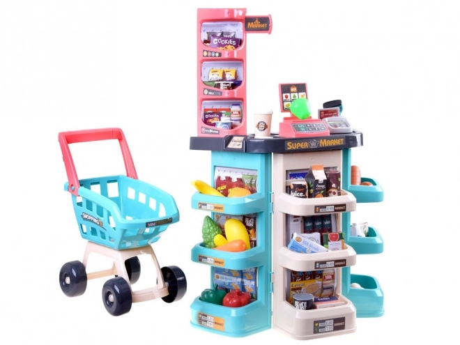 Supermarket Play Set with Shopping Cart