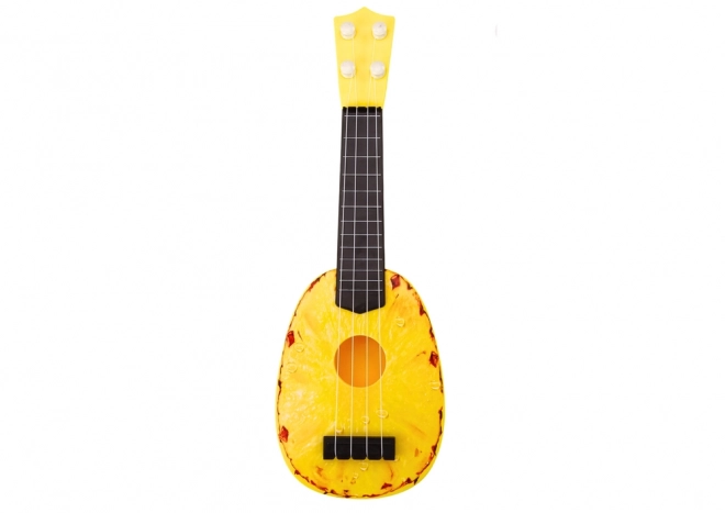 Children's Pineapple Themed Mini Yellow Ukulele