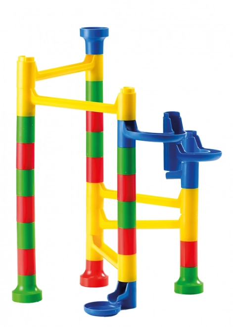 Colorful Cascade Marble Run