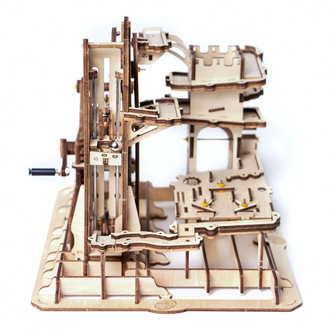 Robotime Rokr 3D Wooden Puzzle Marble Run Climber