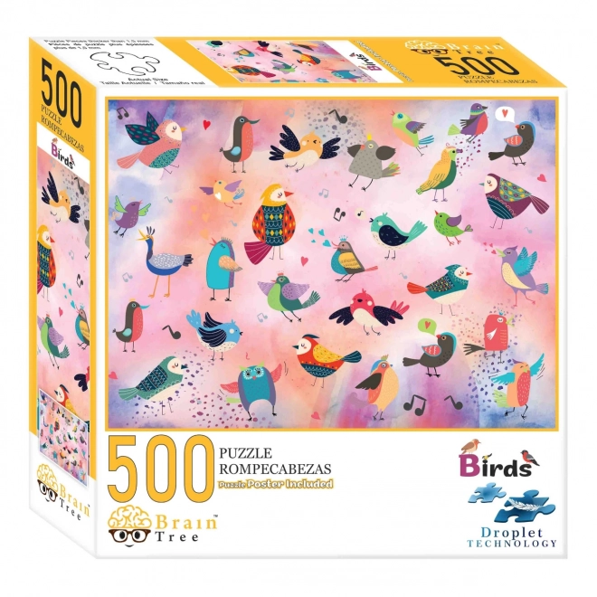 Fairytale Birds 500 Piece Puzzle