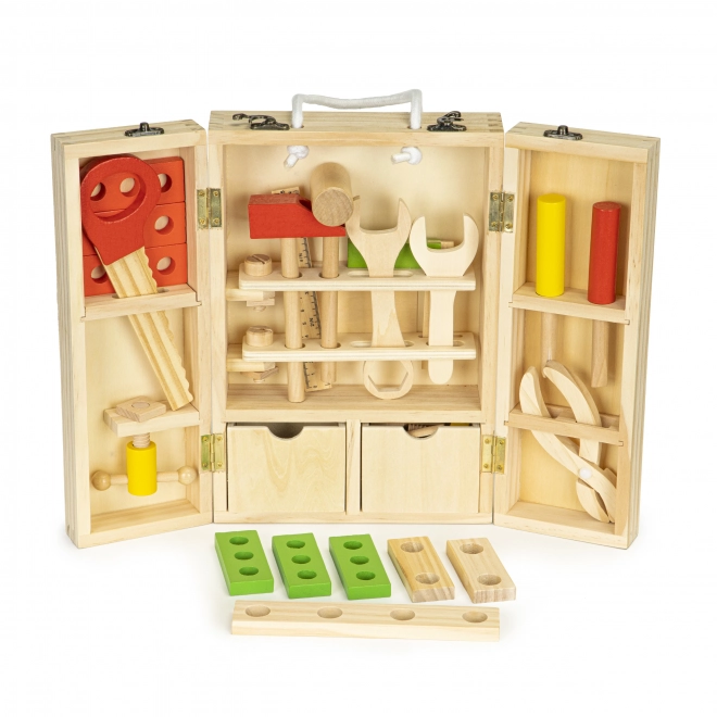 Wooden Tool Box Set