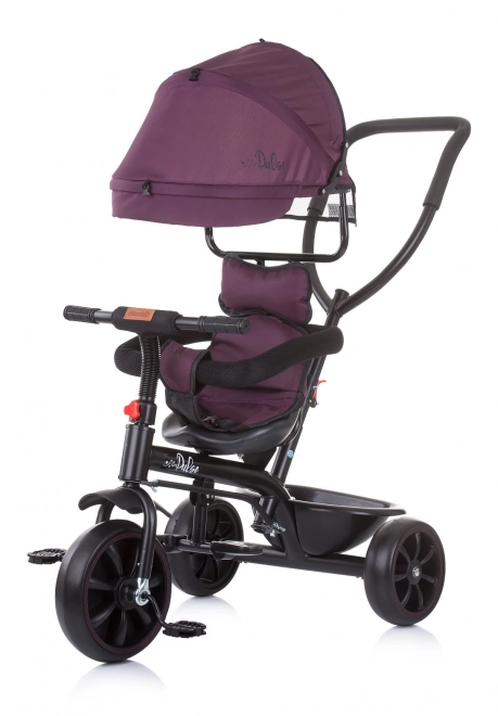 Chipolino 2-in-1 Tricycle with Canopy Pulse Lilac