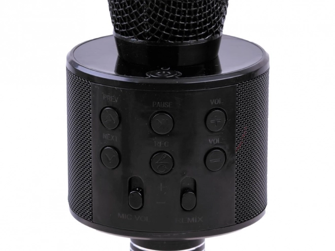 Wireless Karaoke Microphone Speaker – Black