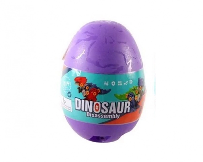 Dinosaur Building Toy in Egg 16 cm