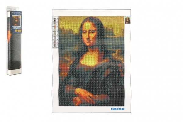 Diamond Painting Mona Lisa 30x40cm