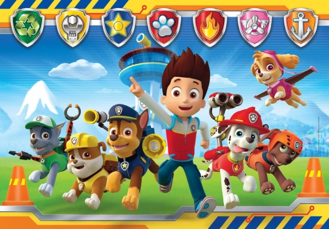 Colorful Paw Patrol Puzzle