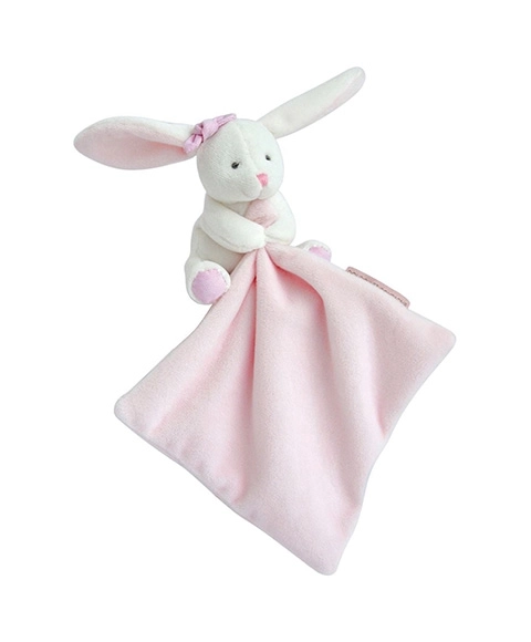 Gift Set with Stuffed Bunny and Comfort Blanket